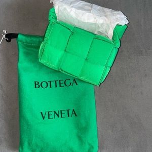 BOTTEGA VENETA
Green Cassette Messenger Bag